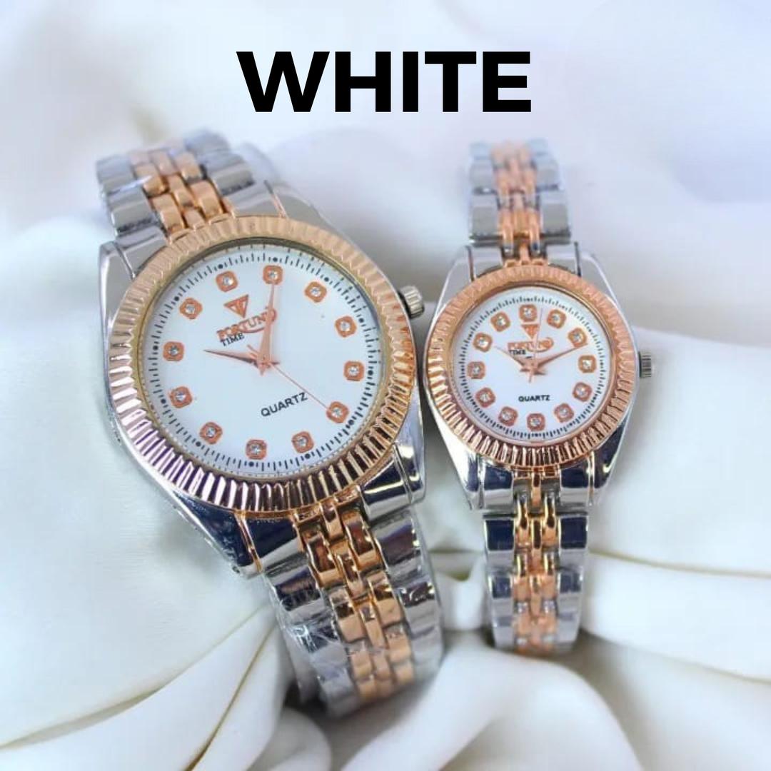 Unisex Best for Couples Watch – 2 Pcs Set