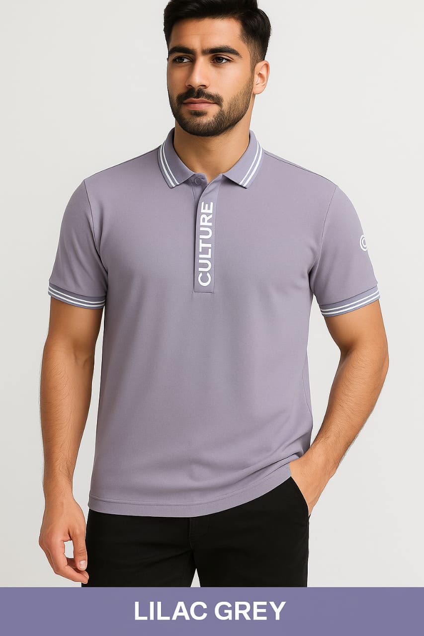 "Heritage Rust Culture Polo – Signature Urban Fit -Lilik"